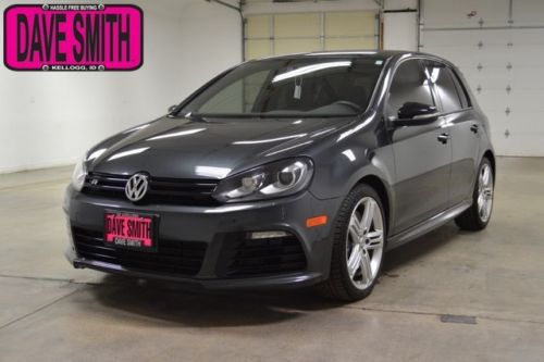 12 volkswagen golf r awd heated leather seats sunroof manual navigation