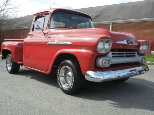 1958 chevy apache pickup. sbc v8. automatic