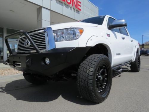 12 4x4 Crewmax Red Rock Leather Power Bluetooth Backup Camera Gas 4WD Alloys AWD, image 2