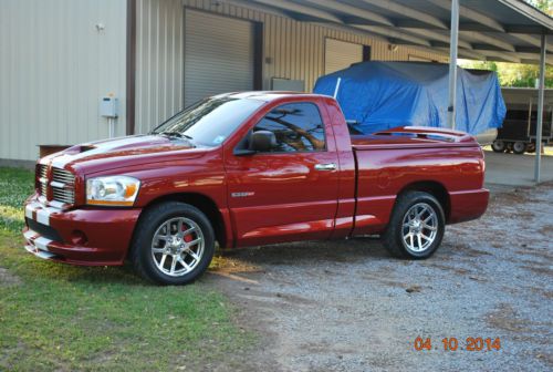 Dodge srt 10 viper truck, red, standard cab, manual transmission