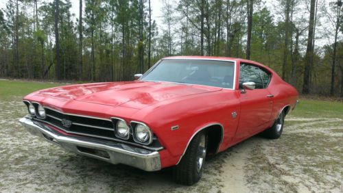 1969 chevrolet chevelle ss 396 hardtop 2-door