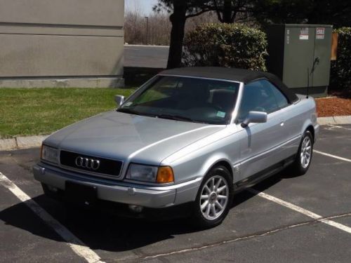 1996 audi cabrio convertible auto silver rare l@@k nr!!!