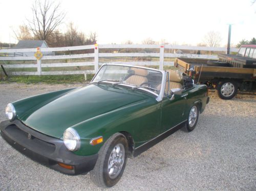 1976 M.G. Midget  LOOKS GREAT DRIVES GREAT   65k actual miles, US $3,900.00, image 5
