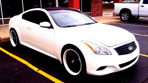 2008 infiniti g37 sport coupe 2-door 3.7l - certified full unitl 2015