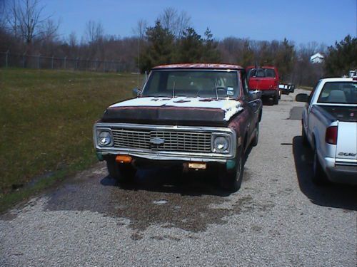 1971 c 10 2wd half ton longbed stepside project truck