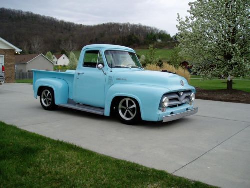 1954 ford f100 ...  1 awesome truck that was built to drive .