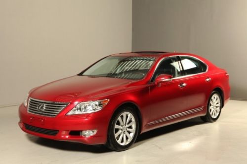 2012 lexus ls460 awd nav sunroof leather heat/cool seats xenons wood rearcam pdc