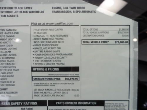 2014 Cadillac CTS Sedan - Twin Turbo Vsport Premium Sale Price over $9200 off, US $62,400.00, image 22