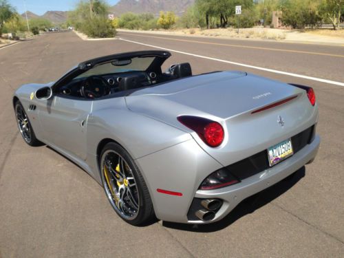 2011 ferrari california, private sale, factory warranty, full history, like new!