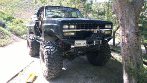 1986 chevrolet k5 blazer custom sport 7.0 no reserve