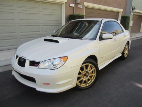 2007 subaru impreza wrx sti limited sedan 4-door 2.5l