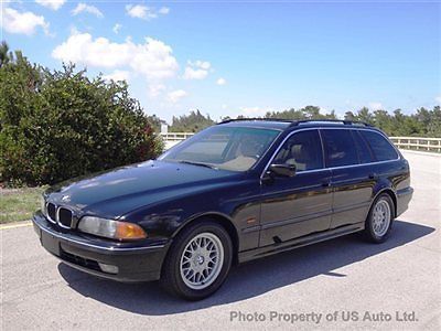 1999 bmw 528it sport wagon rare leather sunroof inline six cylind bbs warranty