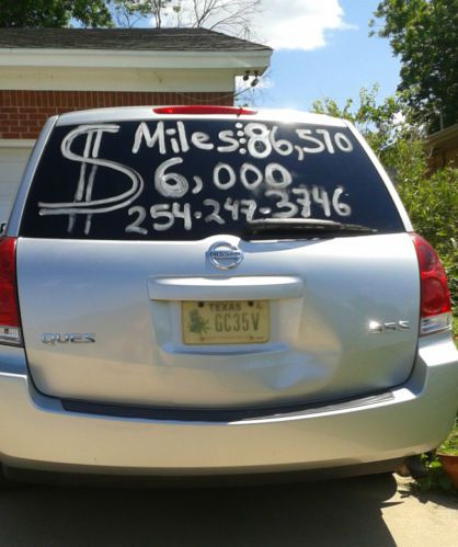 2004 Nissan Quest S Mini Passenger Van 4-Door 3.5L, US $5,800.00, image 4