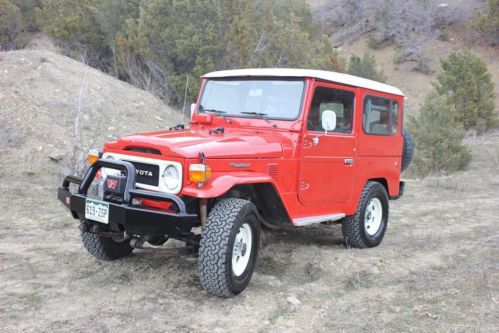 1982 toyota land cruiser fj40 2f no reserve!!