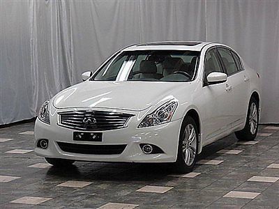 2012 infiniti g37x awd 22k wrnty navigation camera bose sunroof heated leather