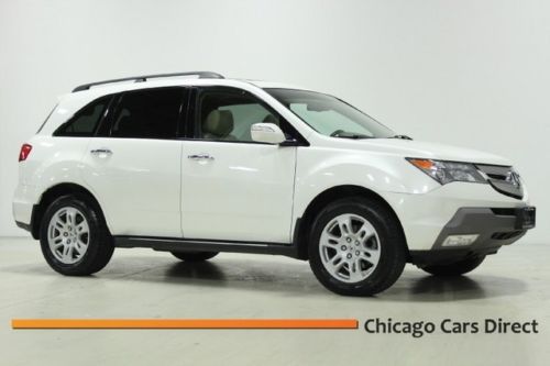 08 mdx sh-awd tech pkg navigation rear camera xenon els audio moonroof 3rd seat