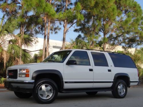 1999 chevy gmc suburban slt 4x4 no reserve cleanest around! one owner! low miles