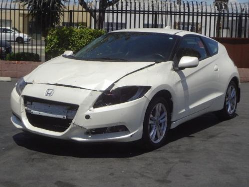 2011 honda cr-z ex cvt hybrid damaged salvage rebuilder, priced to sell! l@@k!!