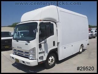 Isuzu npr diesel regular cab 14&#039; supreme van body work truck - we finance!