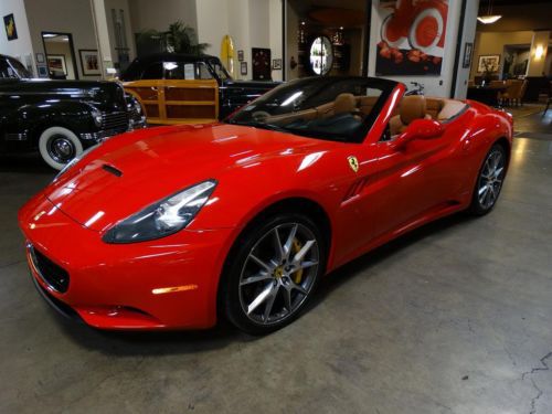 2010 ferrari california spyder low miles great options like new