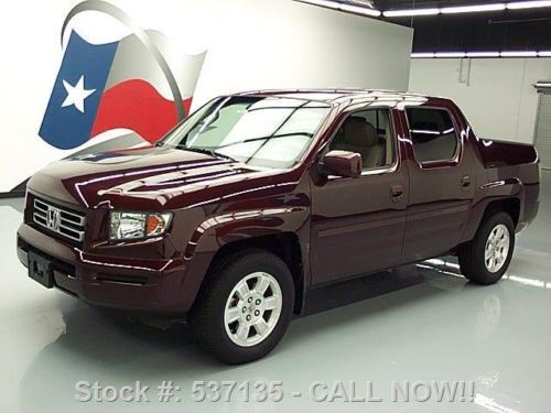 2008 honda ridgeline rts crew 4x4 v6 alloy wheels 45k texas direct auto