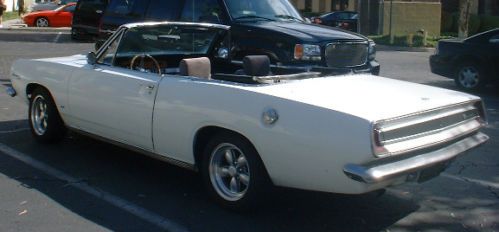 1967 plymouth barracuda convertible - only 1234 ever made a true muscle car