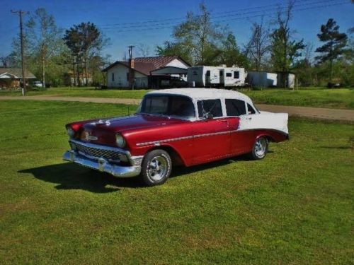 1956 chevrolet bel air 150/210 4 door sedan sport coupe