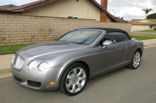 2008 bentley continental gtc convertible 4,200 miles, beautiful car, looks new!