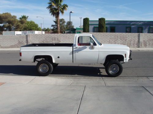 1977 Chevrolet Cheyenne C-20 3/4 Ton 4x4 350 4-Speed NO RESERVE!, image 6