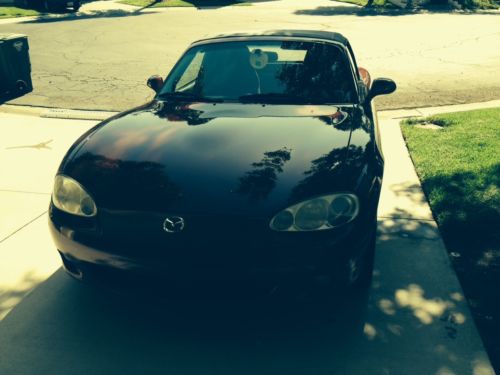 Beautiful burgandy mx-5 miata (automatic)