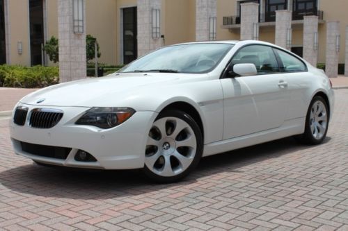 2006 bmw 650ci sport pkg, prem sound/sat radio, clean carfax/autocheck!