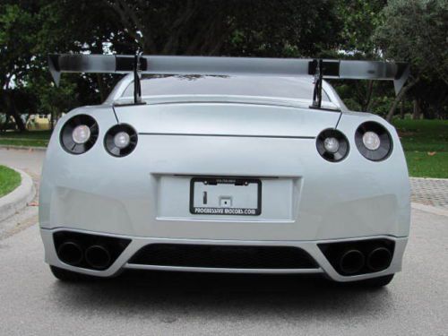 SILVER, 1000 HP! Custom Interior! Carbon Fiber, Wing, Strasse Wheels, WICKED! FL, image 5