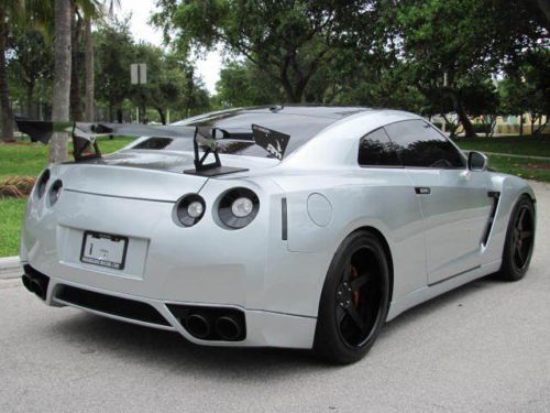 SILVER, 1000 HP! Custom Interior! Carbon Fiber, Wing, Strasse Wheels, WICKED! FL, image 6