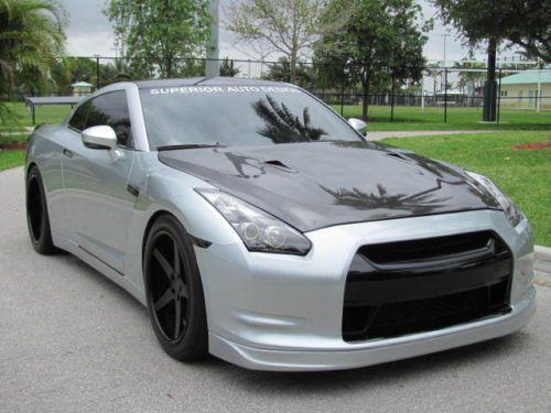 SILVER, 1000 HP! Custom Interior! Carbon Fiber, Wing, Strasse Wheels, WICKED! FL, image 8