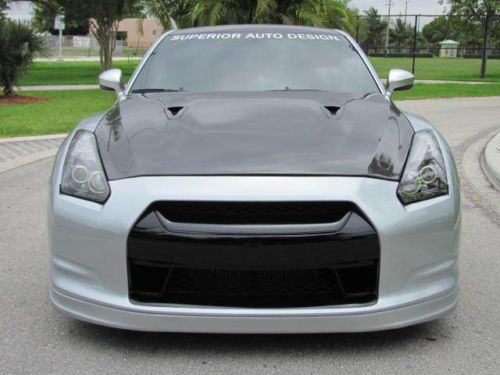 SILVER, 1000 HP! Custom Interior! Carbon Fiber, Wing, Strasse Wheels, WICKED! FL, image 9