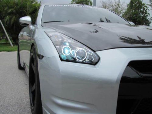 SILVER, 1000 HP! Custom Interior! Carbon Fiber, Wing, Strasse Wheels, WICKED! FL, image 11
