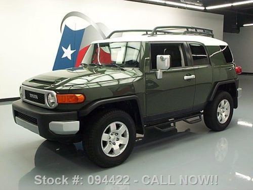 2010 toyota fj cruiser 4x4 auto nav rear cam roof rack texas direct auto