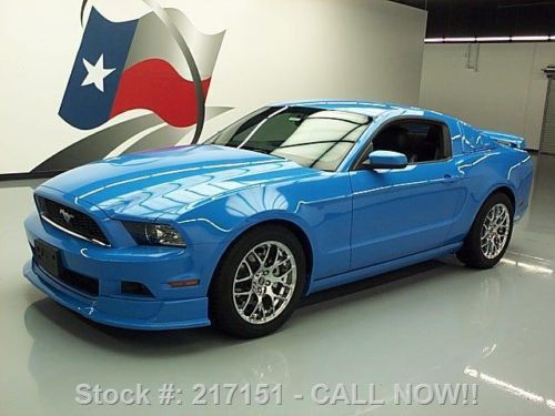 2014 ford mustang v6 tech auto leather nav sync 18k mi texas direct auto