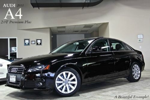 2011 audi a4 2.0t quattro premium plus sedan $39k+msrp 1owner navigation manual