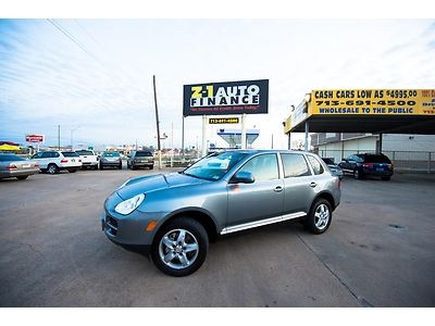 2004 porsche cayenne s v8 gray black