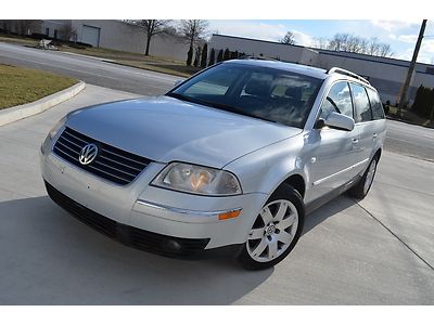 2002 volkswagen passat glx 4motion awd, carfax 1 owner , service records, no res