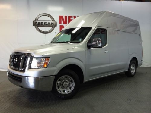 2012 nissan nv 2500 sv high top nav custom upfitted and its nissan certified