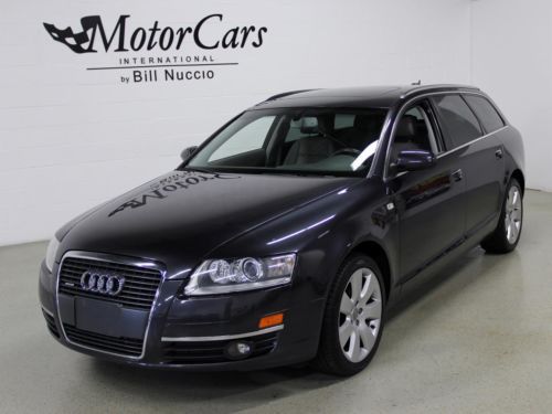 2006 audi a6 quattro avant 3.2l - grey/grey - premium, bose, nav, cold weather!