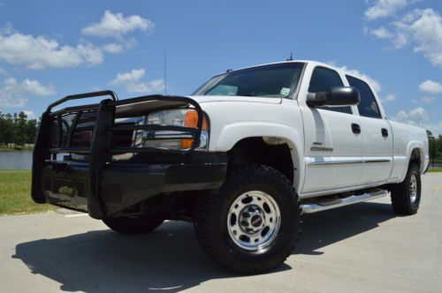 2004 gmc sierra 2500hd slt crew cab 4x4 diesel