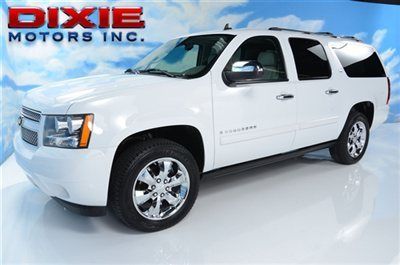 Ltz 6.0l flex fuel, quad seats, power running boards, navigation, back-up camera