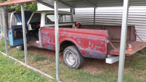 1968 chevrolet c10 pickup-rare 4 wheel drive