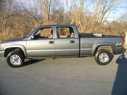 2001 gmc sierra 1500 hd slt crew cab pickup 4-door 6.0l