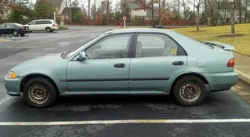 For sale by owner green honda civic