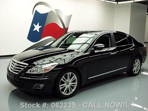 2009 hyundai genesis 4.6 tech sunroof nav rear cam 31k texas direct auto