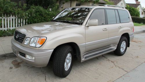 2000 lexus lx 470 one owner, california car, clean carfax